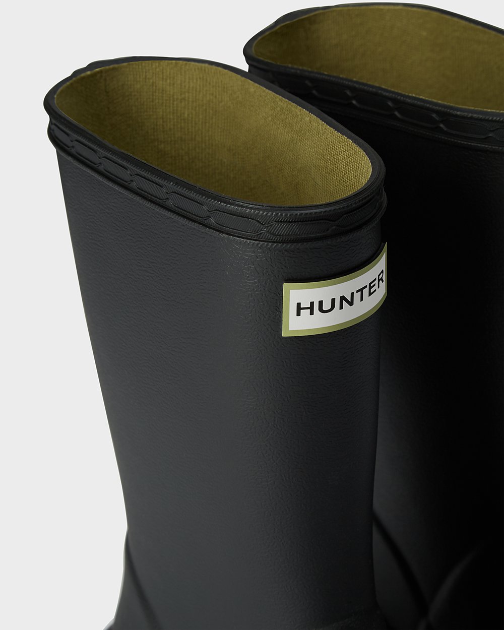 Bottes de Pluie Hunter First Norris Enfant Noir EJFSUQV-39